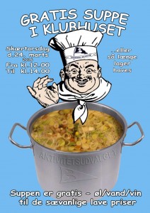 suppe i klubhuset 2016